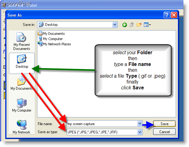 Ambil Tangkapan Layar di Windows XP