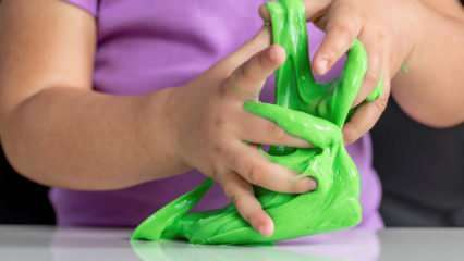 Bagaimana cara membuat lendir terbaik di rumah? Apa cara termudah untuk membuat lendir? Terbuat dari apa lendir?