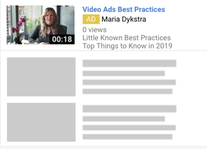 Cara menyiapkan kampanye iklan YouTube, langkah 6, pilih format iklan YouTube, contoh iklan penemuan TrueView