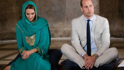 Kunjungan masjid dari Kate Middleton dan Pangeran William!