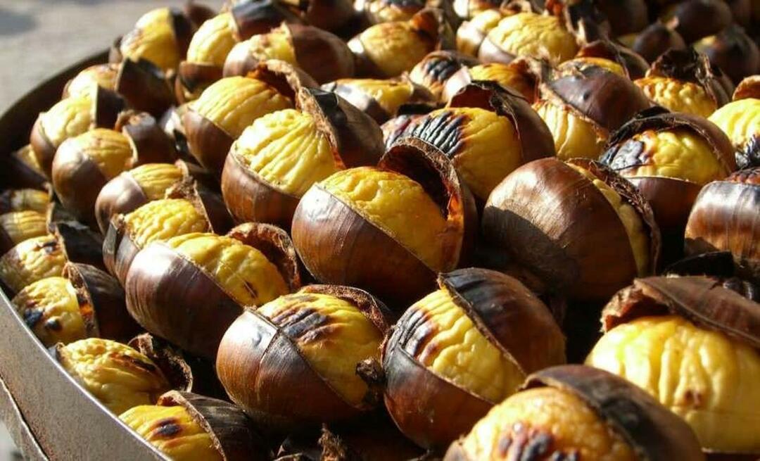 Apa manfaat chestnut? Nilai gizi chestnut