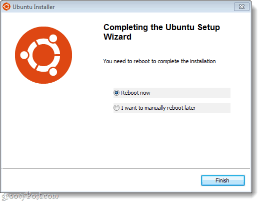 pengaturan ubuntu selesai