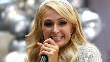 Paris Hilton membuat pernyataan: Saya menyimpan formulir saya dengan Ayran!