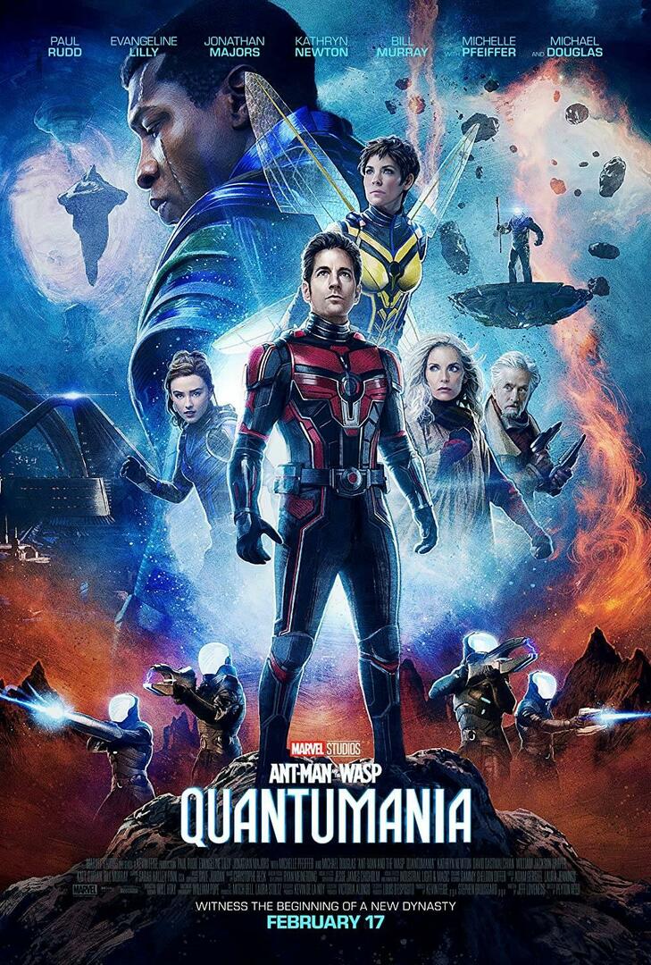 Poster film Ant-Man and the Wasp: Quantumania