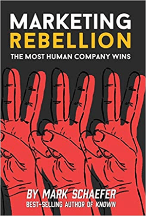 Pemberontakan Pemasaran: Kemenangan Perusahaan Paling Manusia ditulis oleh Mark Schaefer.
