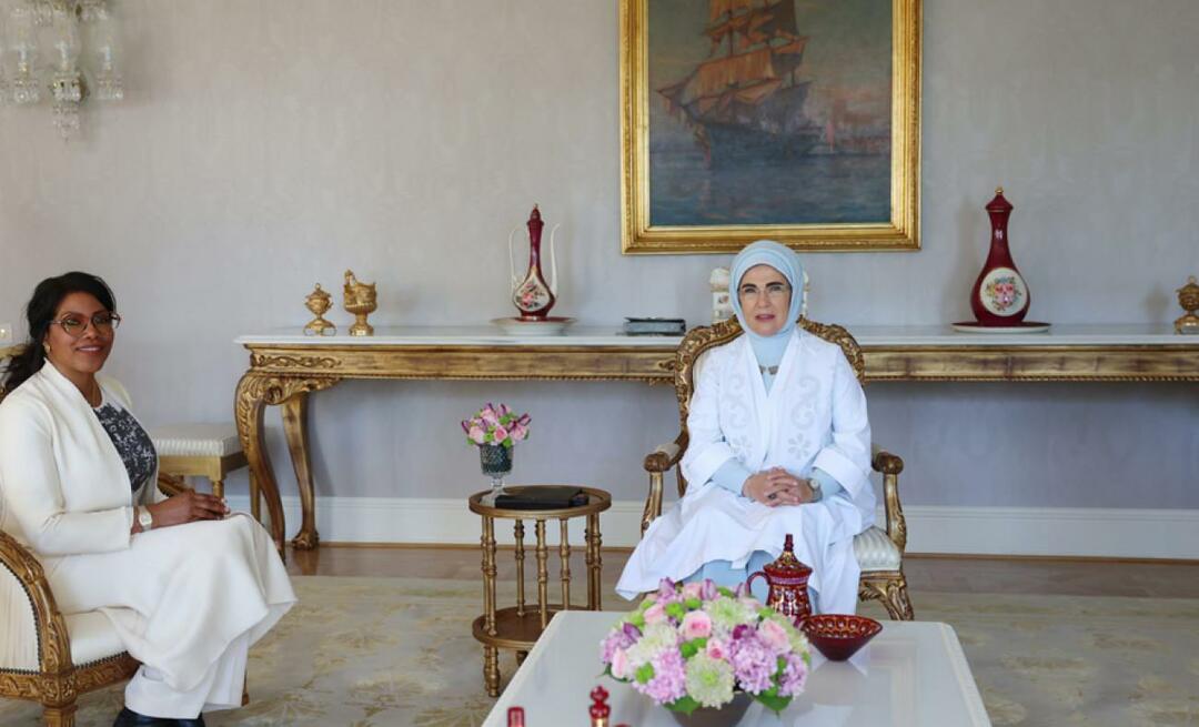 Ibu Negara Erdoğan bertemu dengan putri Malcolm X, İlyasa Şahbaz