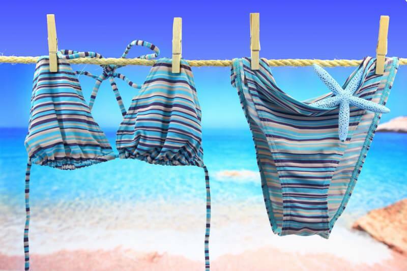 Bagaimana cara bikini dan pakaian renang dicuci? Trik membersihkan bikini dan baju renang