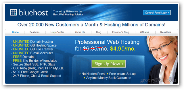 domain bluehost dan hosting web
