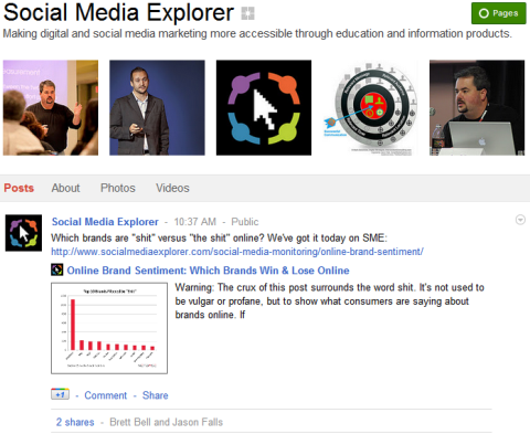 Halaman Google+ - Penjelajah Media Sosial