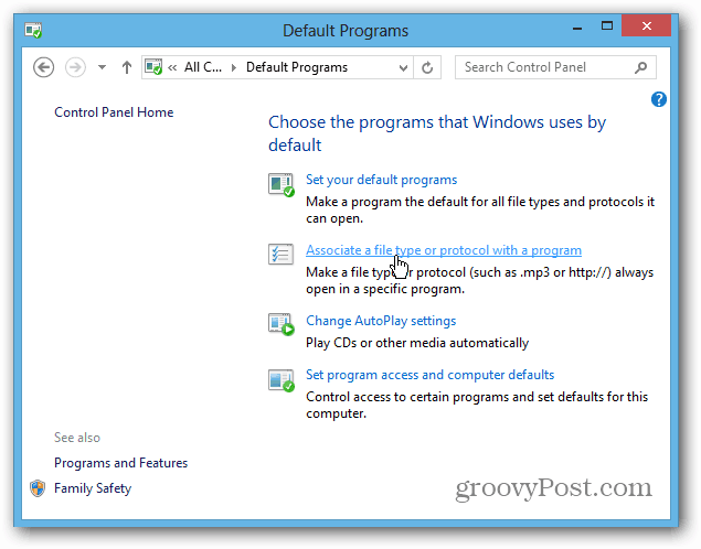 Memilih Program Windows 8