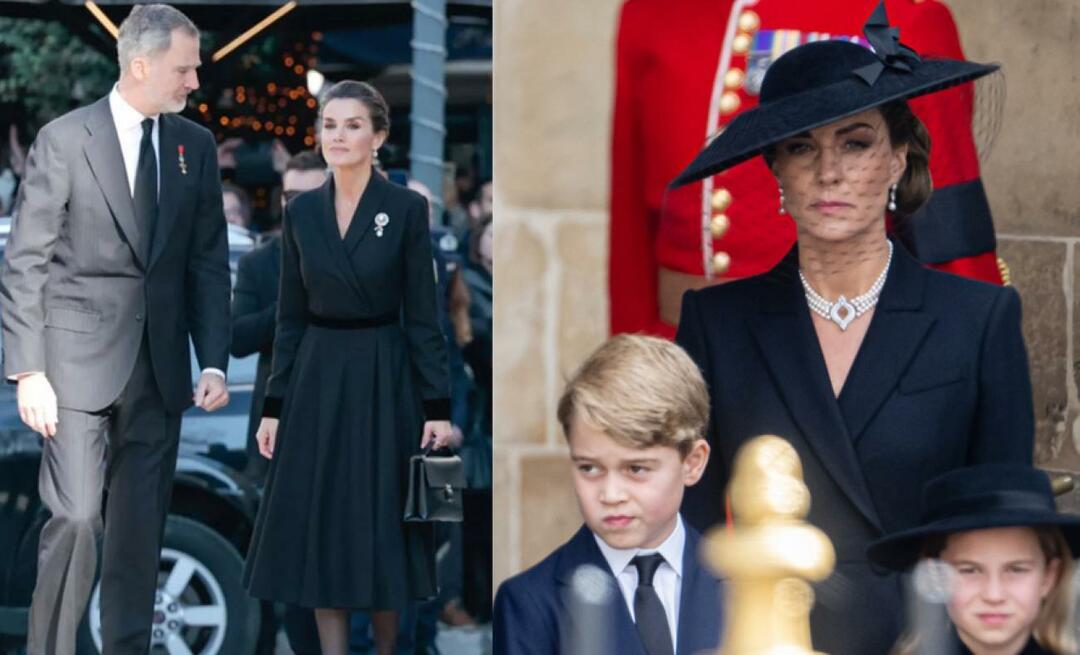 Ratu Spanyol Letizia meniru Kate Middleton! Dia menatap gaun di lemari Kate