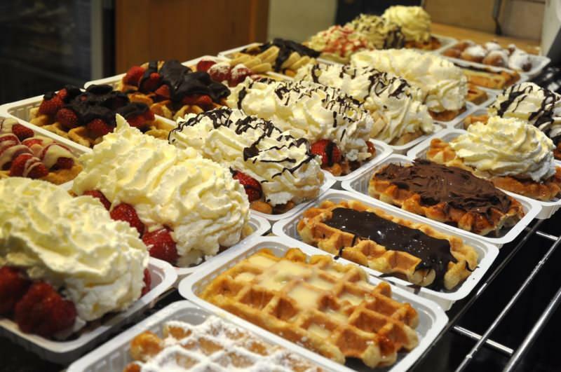 Tempat pembuat wafel terbaik Istanbul