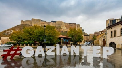 Tempat bersejarah Gaziantep dan keindahan alam