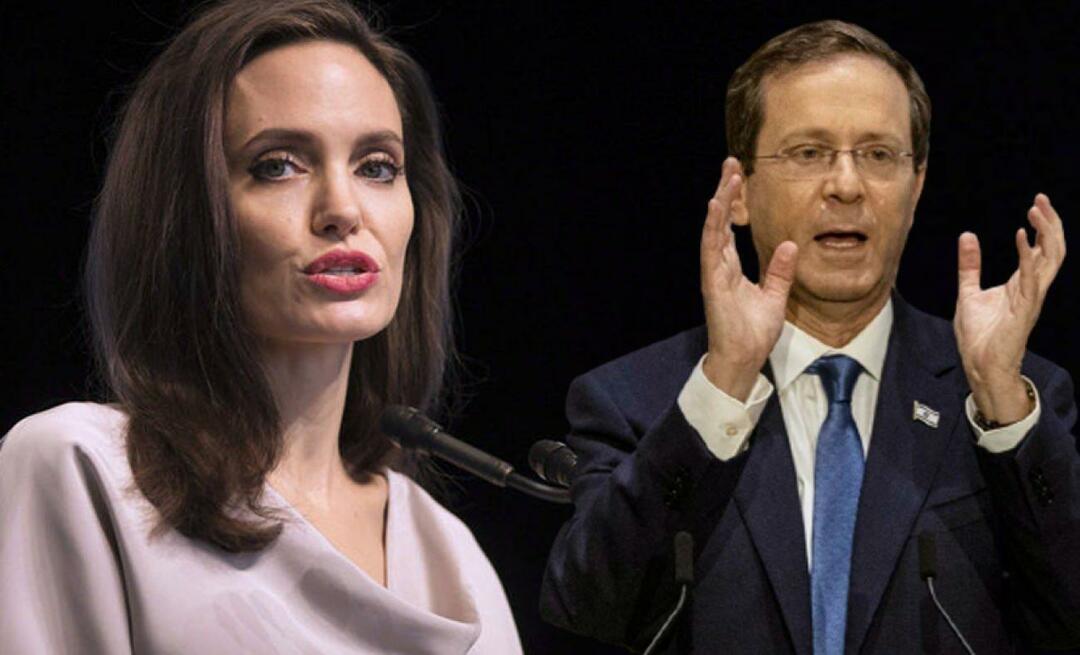Presiden Israel melontarkan kebencian pada Angelina Jolie, yang mengkritik kebrutalan berdarah tersebut!