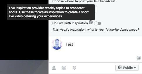 Facebook tampaknya menguji fitur Video langsung baru yang memberikan saran topik mingguan kepada penyiar untuk disiarkan.