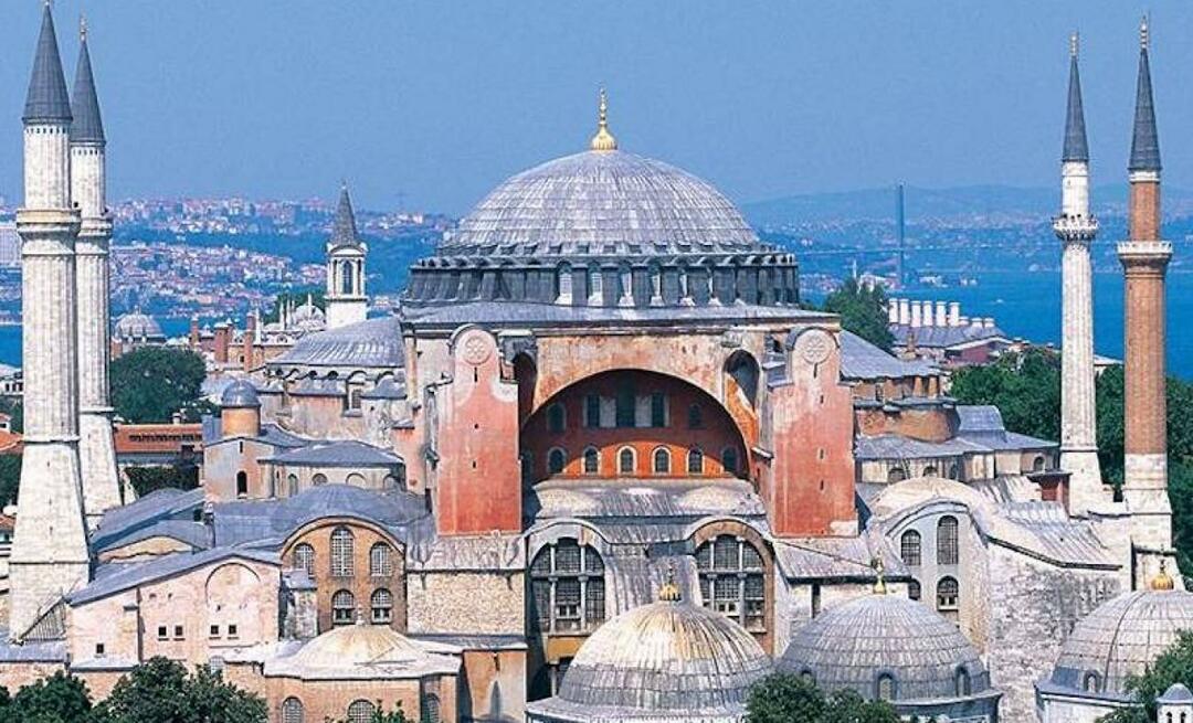 Masjid Hagia Sophia akan gratis bagi orang asing di tahun baru!
