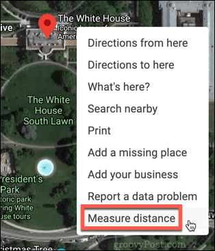 Opsi Google Maps Ukur Jarak