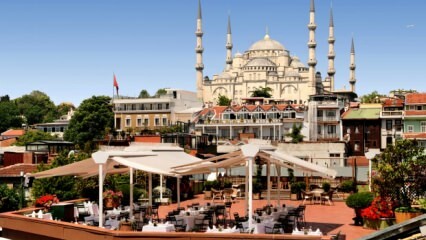 Tempat buka puasa di Istanbul 