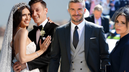 Mesut Özil dan Amine Gülşe menyusul pasangan David Beckham!