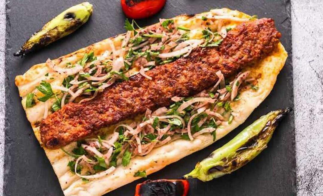 Harbiye Kebab yang akan terasa seperti Anda makan di restoran! Bagaimana cara membuat Harbiye Kebab?
