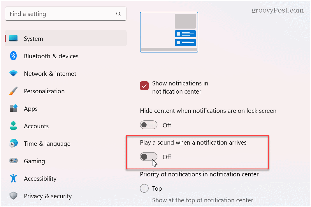 Matikan Suara Notifikasi Aplikasi di Windows