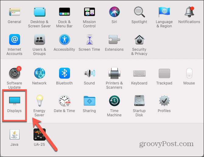 mac menampilkan ikon