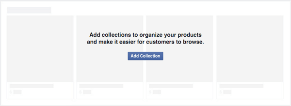 menambah koleksi untuk mengatur produk toko facebook