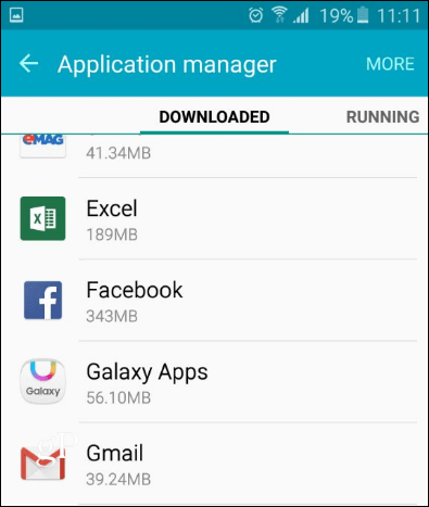 Manajer Aplikasi Android