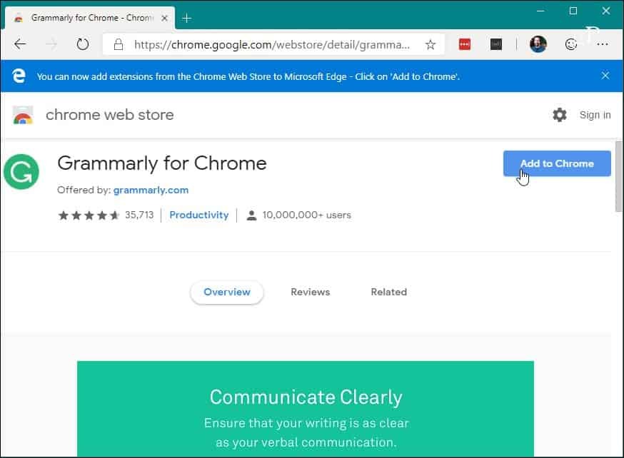 5 Pasang Ekstensi Chrome Chrome Web Store Edge