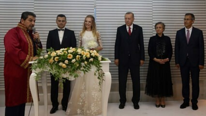 Presiden Erdogan bergabung dengan pernikahan 2 pasangan