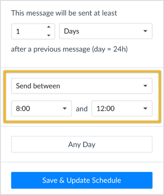 buat urutan untuk bot Messenger dengan ManyChat