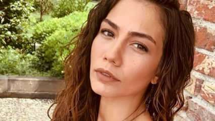 Demet Özdemir menjadi pusat perhatian dengan pose rumahnya! Tanpa makeup ...