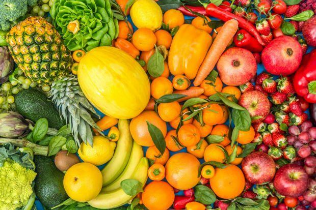 Pilihan sayur dan buah