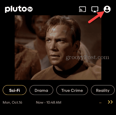 Hapus Akun Pluto TV