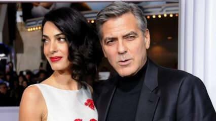 George Clooney: Saya merasa beruntung!