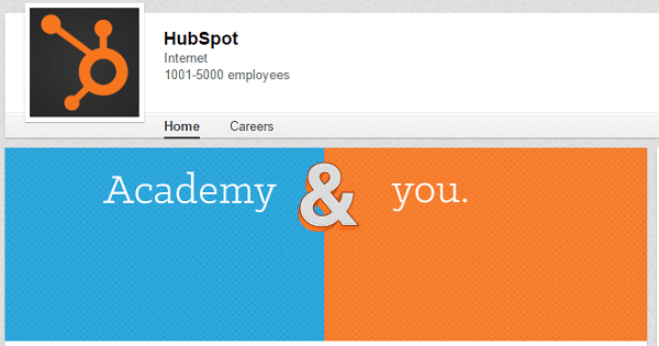 hubspot linkedin gambar spanduk untuk akademi dan Anda