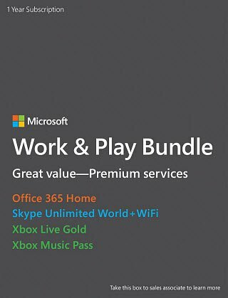 Bundel Work-Play Microsoft