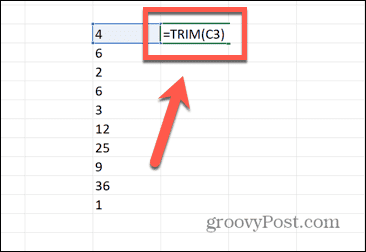 rumus trim excel