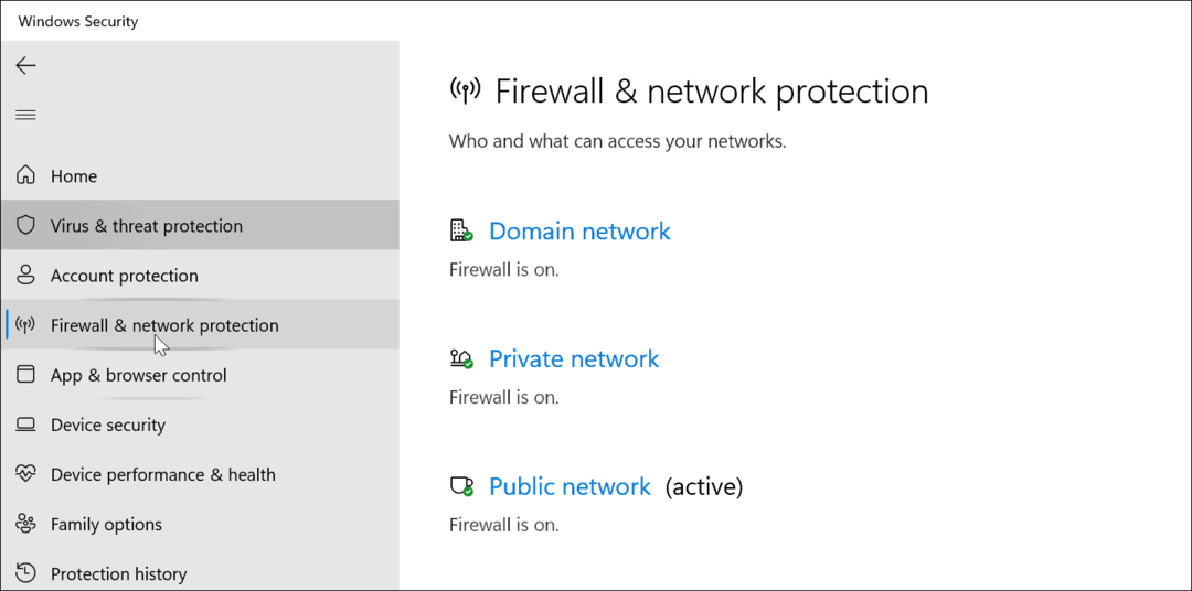 firewall dan perlindungan jaringan windows keamanan windows 11