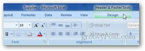 Footer Excel Header 4