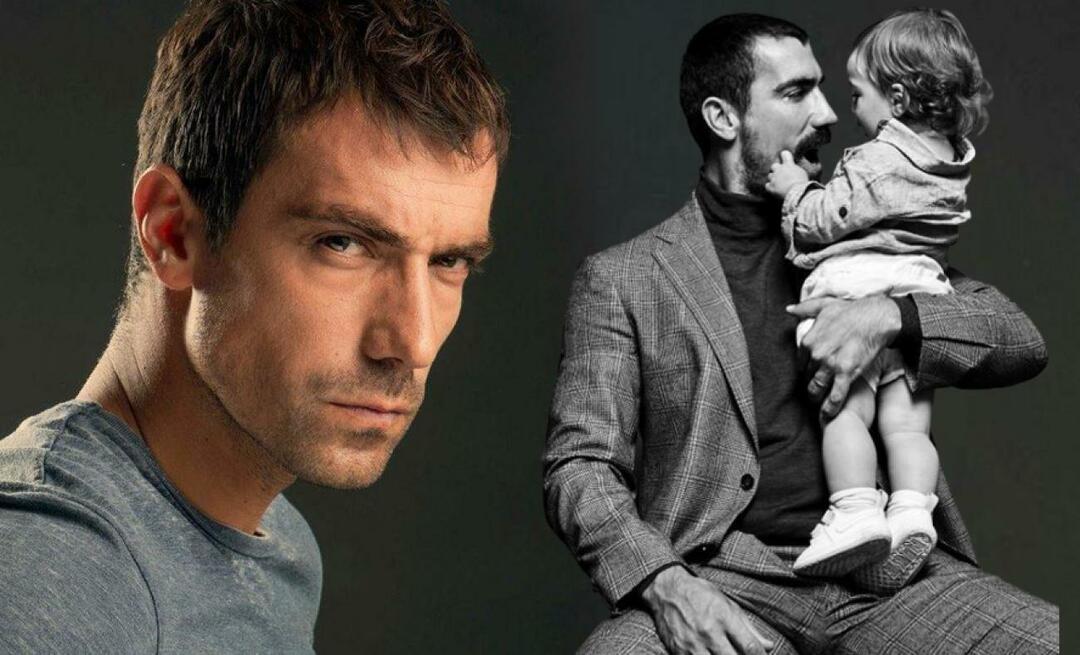 İbrahim Çelikkol berbagi putranya! Mereka yang melihat Ali terkejut