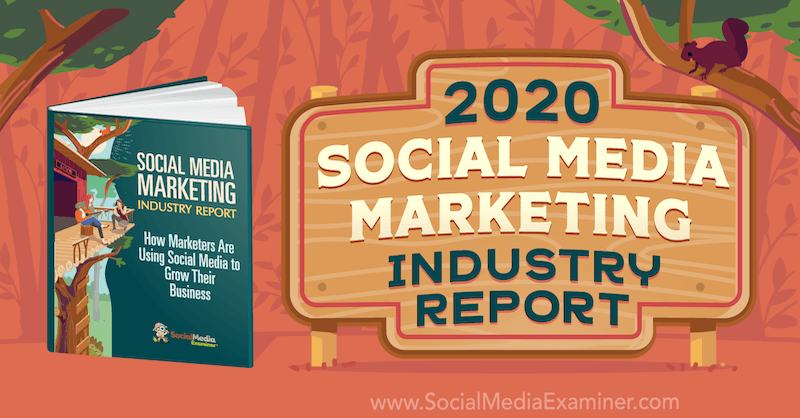 Laporan Industri Pemasaran Media Sosial 2020 oleh Michael Stelzner di Penguji Media Sosial.