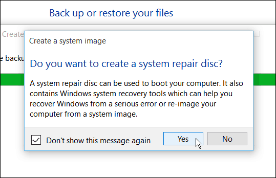Buat Kunci Pemulihan Windows 10