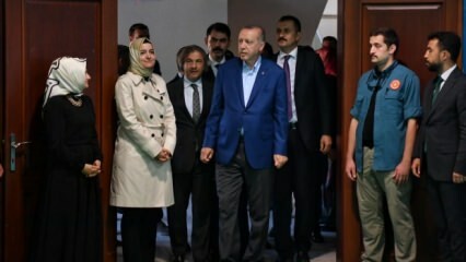 Presiden Erdoğan mengunjungi Rumah Anak Kasımpaşa!