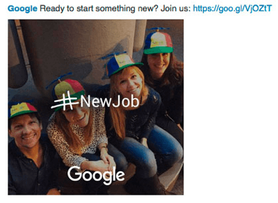 iklan google linkedin untuk mencari bakat