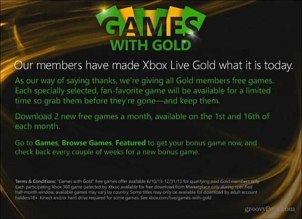 Game Xbox Live dengan Tinjauan Emas