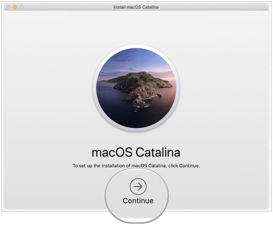 macOS diinstal ulang