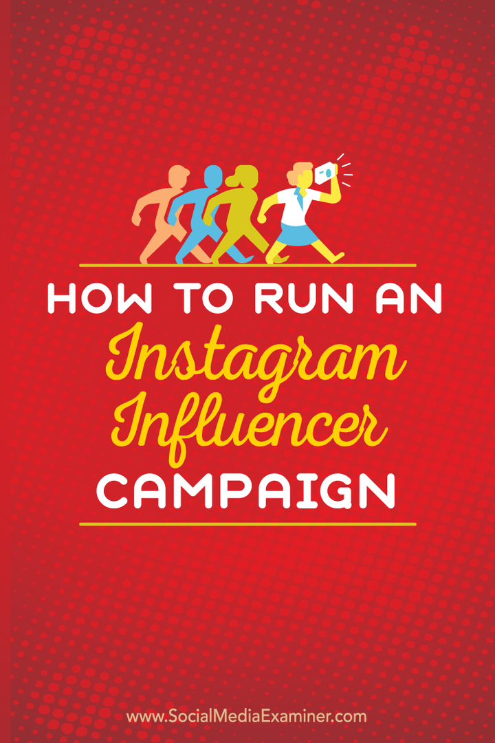 cara menjalankan kampanye influencer instagram