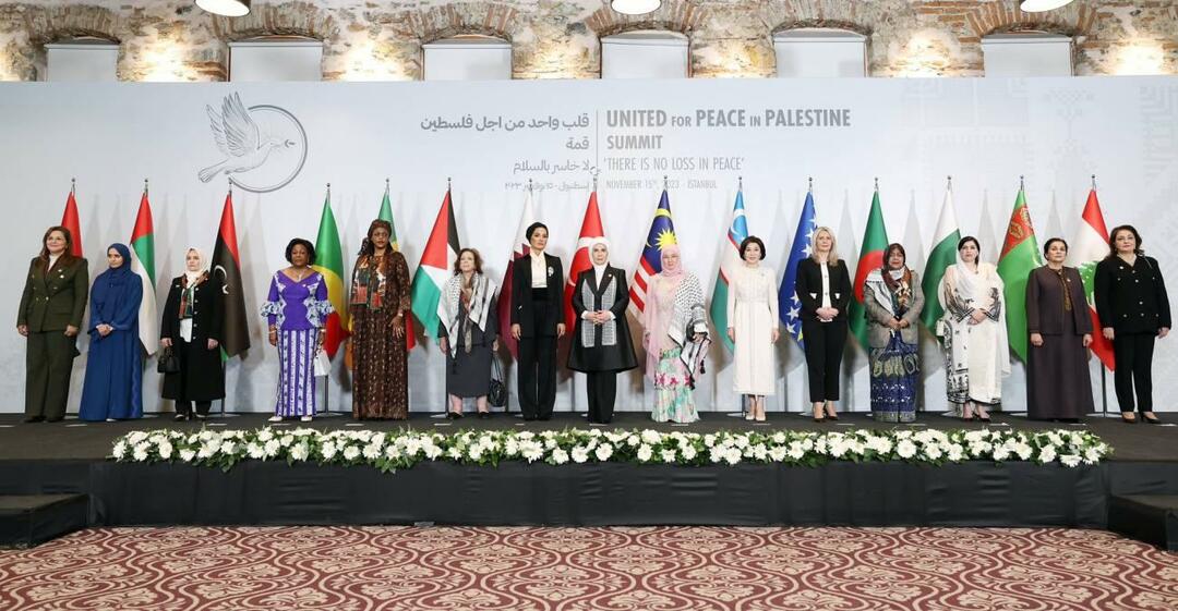 KTT Satu Hati untuk Istri Pemimpin Palestina