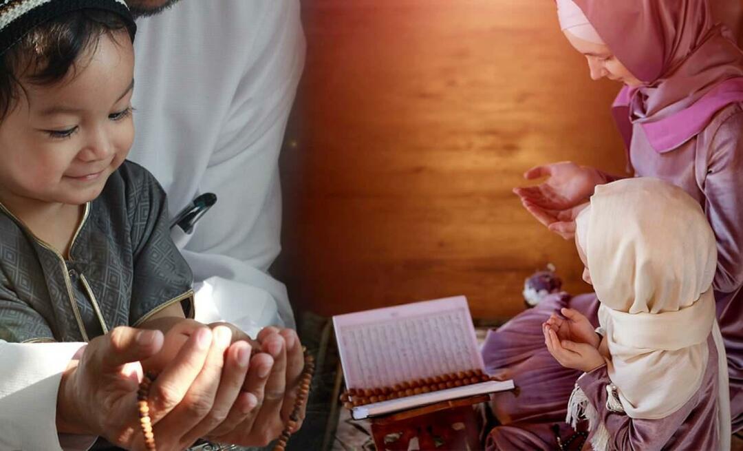 Bagaimana cara menghabiskan Ramadhan dengan anak-anak? Nasihat untuk tujuan Ramadhan Anda dengan anak-anak Anda ...